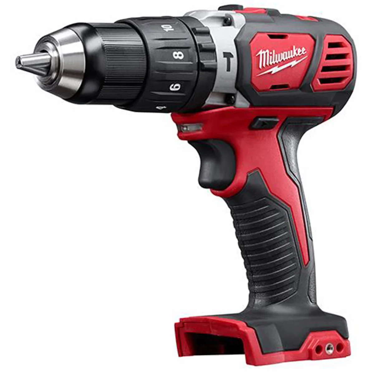 Milwaukee M18 1/2 Hammer Drill, 500 in-lbs, 18V, 0-1800 RPM, 2 Speeds