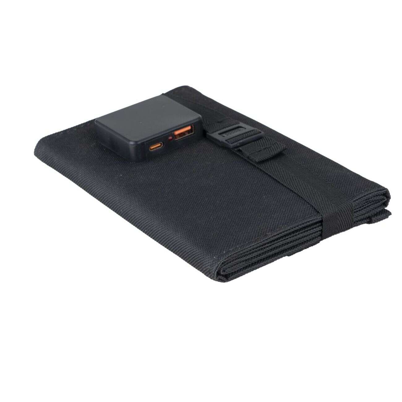 Chargeur solaire nomade noir 8W