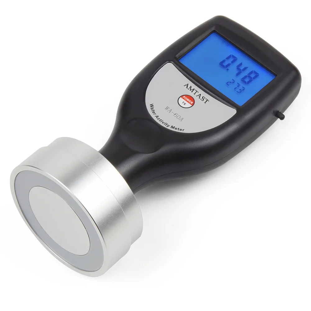 AMTAST Water Activity Meter Smart Food Water Activity Tester for Food Jerky Dried Fruit Grain Vegetable, AW Monitor Water Activity Testing with Bluetooth Function WA - 60AB