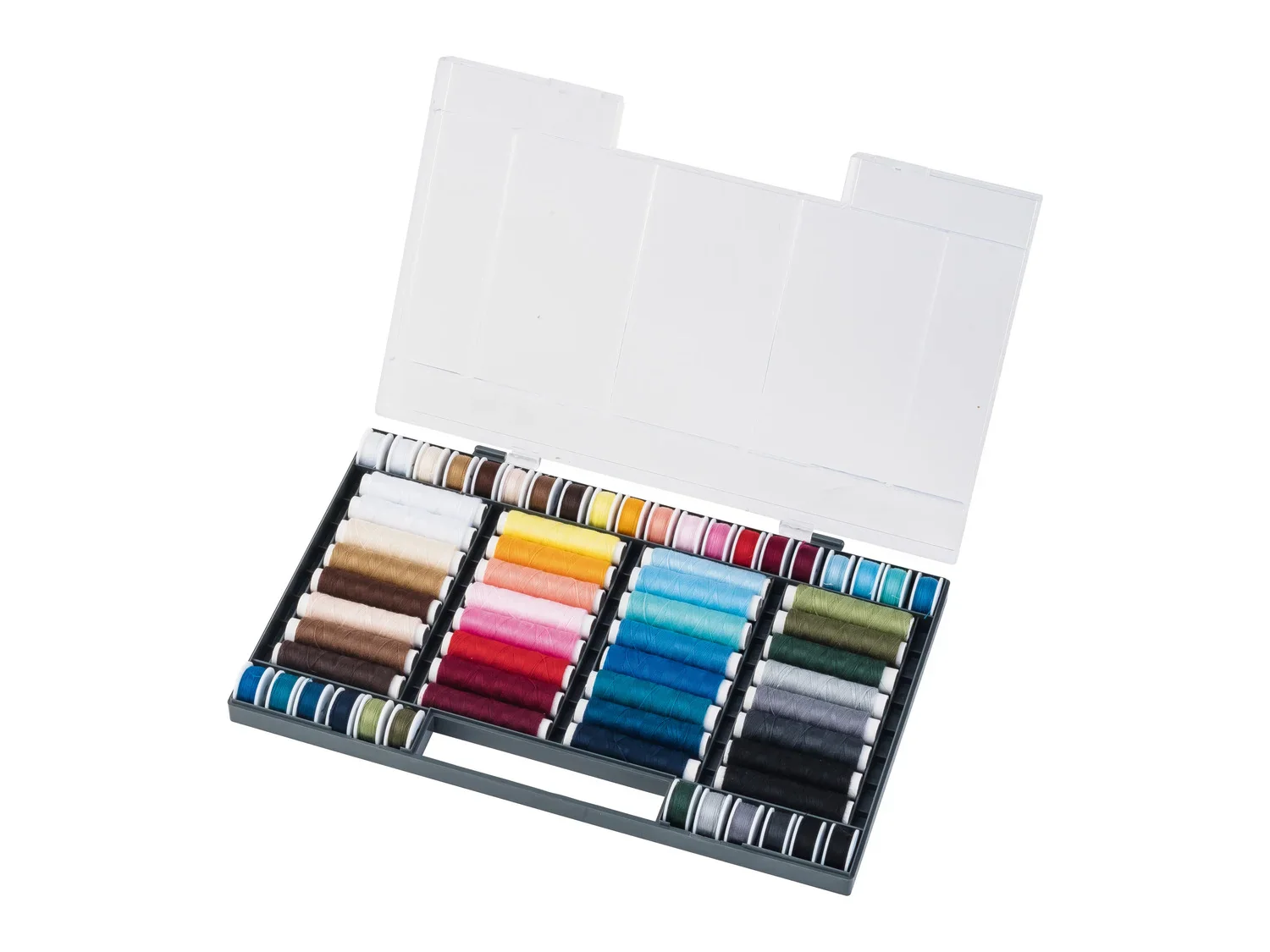 crelando Assortiment de fils  coudre, 64 pices