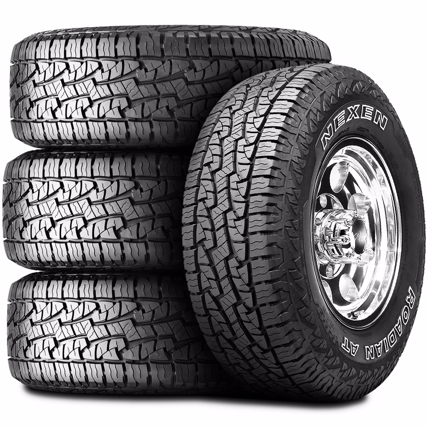 Set of 4 (FOUR) Nexen Roadian AT Pro RA8 235/75R15 109S XL A/T All-Terrain Tires