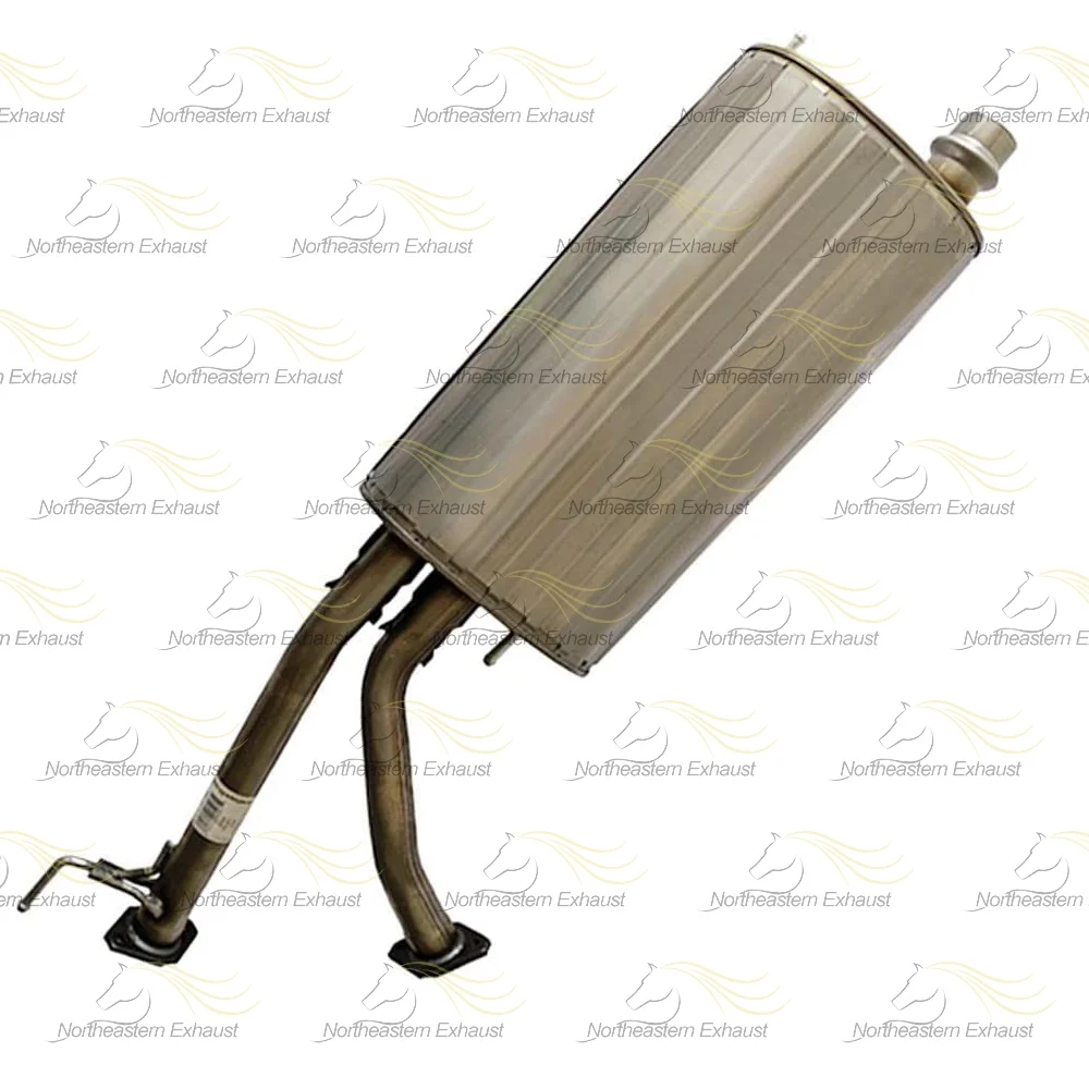 Stainless Steel Exhaust Center Muffler Fits 2001-2007 Toyota Sequoia 4.7L Direct Fit - Image 4