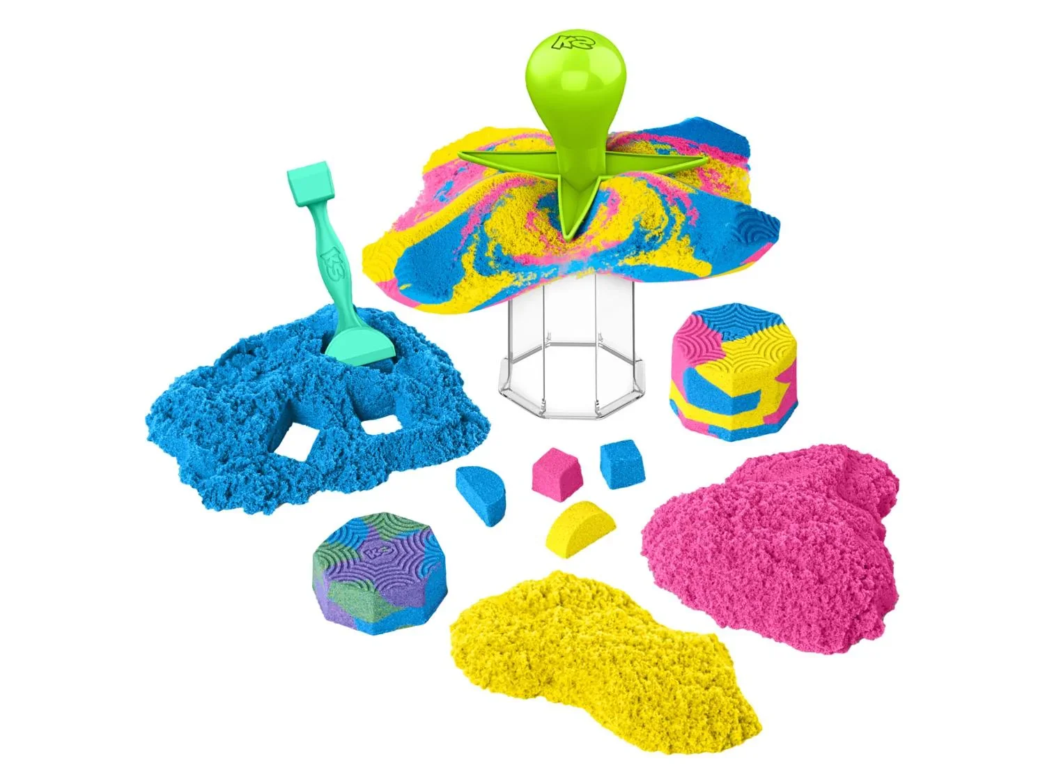 Kinetic Sand Coffret Squish N' Create