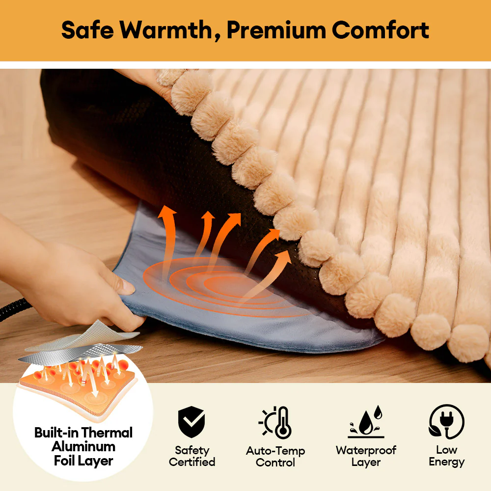 Fluffy Faux Rabbit Fur Washable Warm Pet Mat - ComfyEase