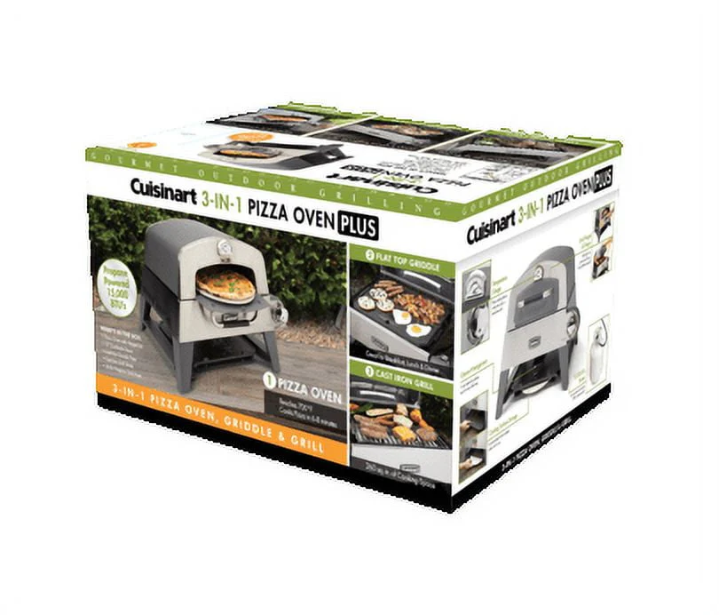 Cuisinart 3 in 1 Pizza Oven, Griddle, and Grill Image 10
