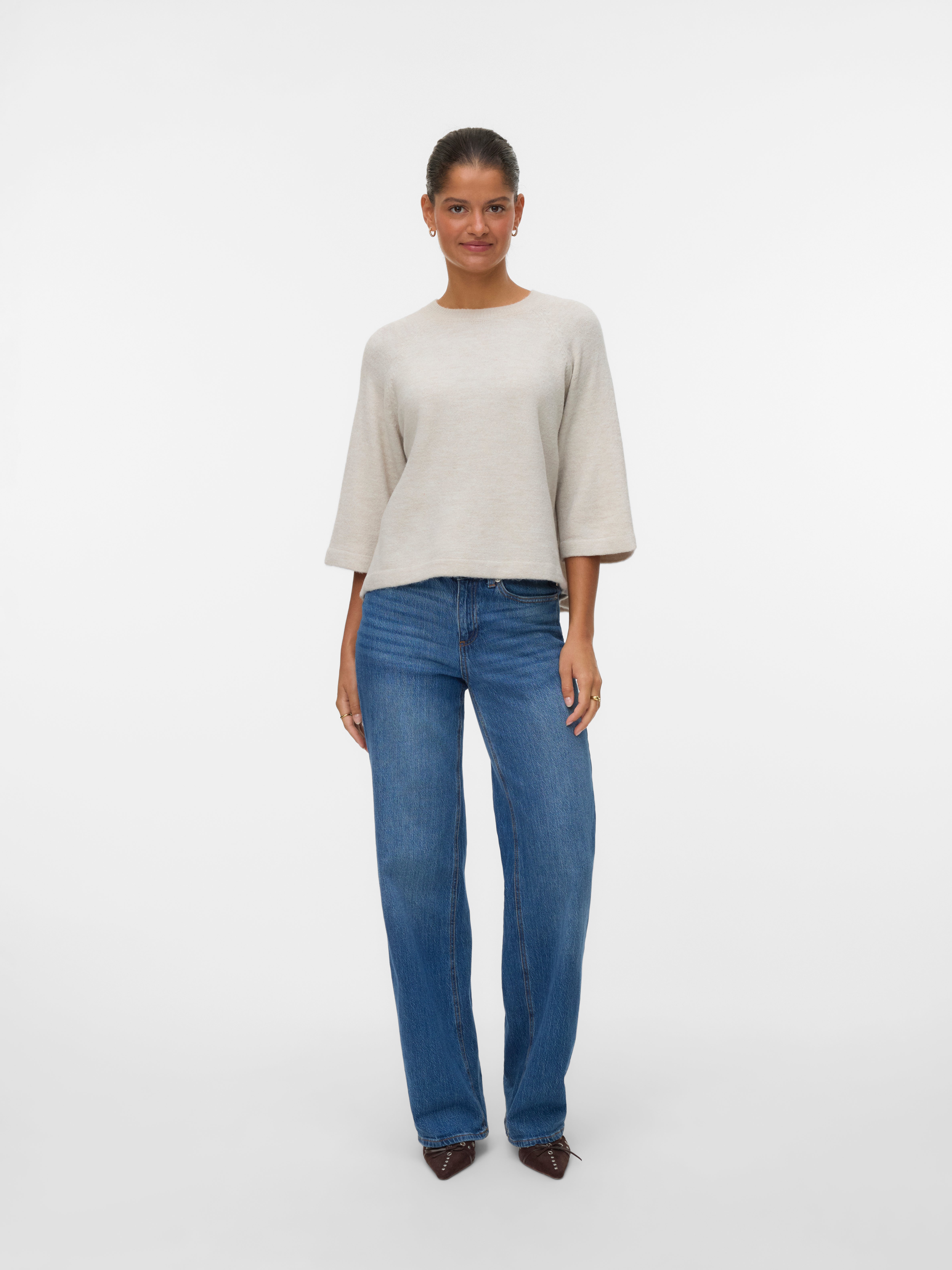VERO MODA® VMLEFILE Knitted pullover