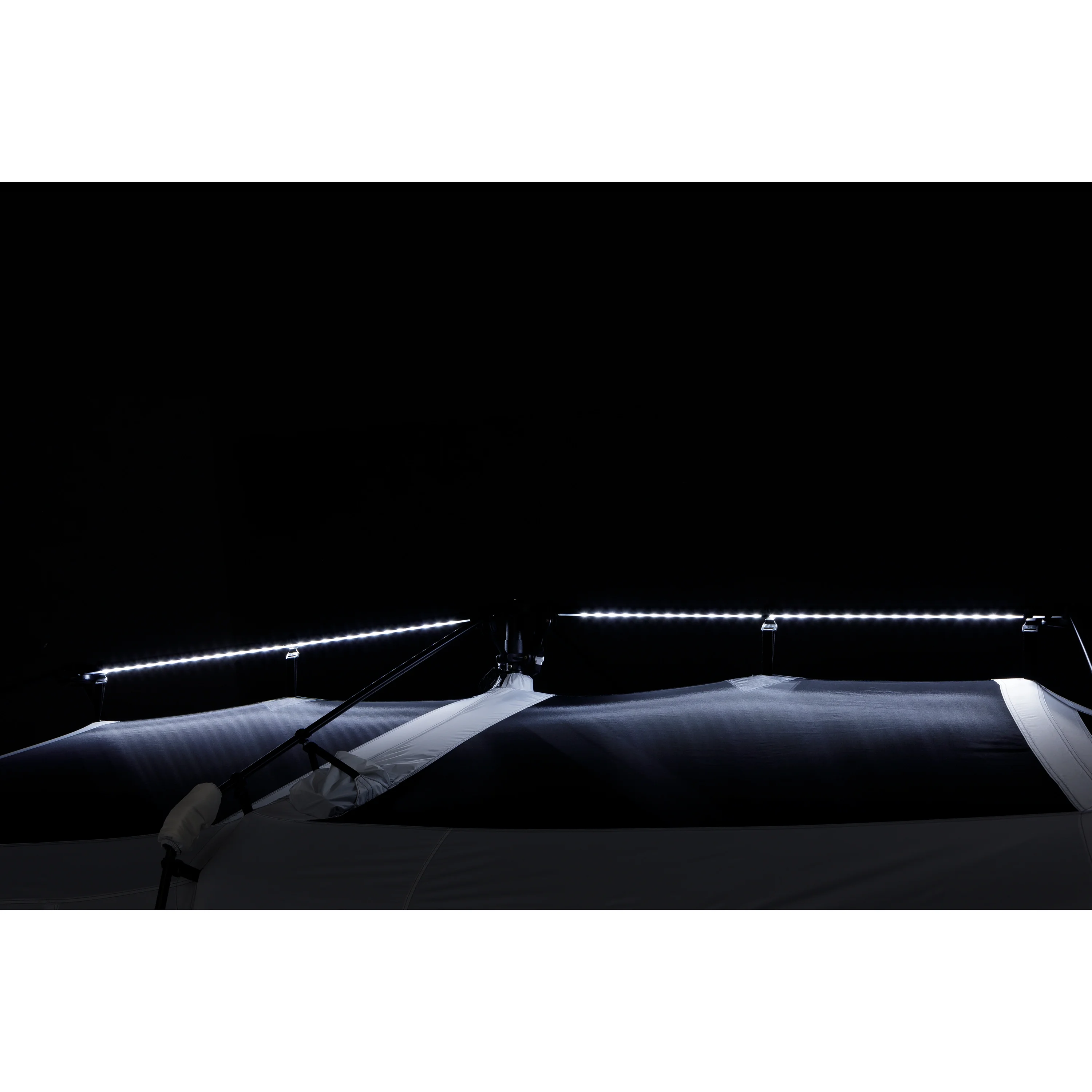 8-Person Instant Cabin Tent with LED Lighted Poles and Bluetooth Speaker - Image 10
