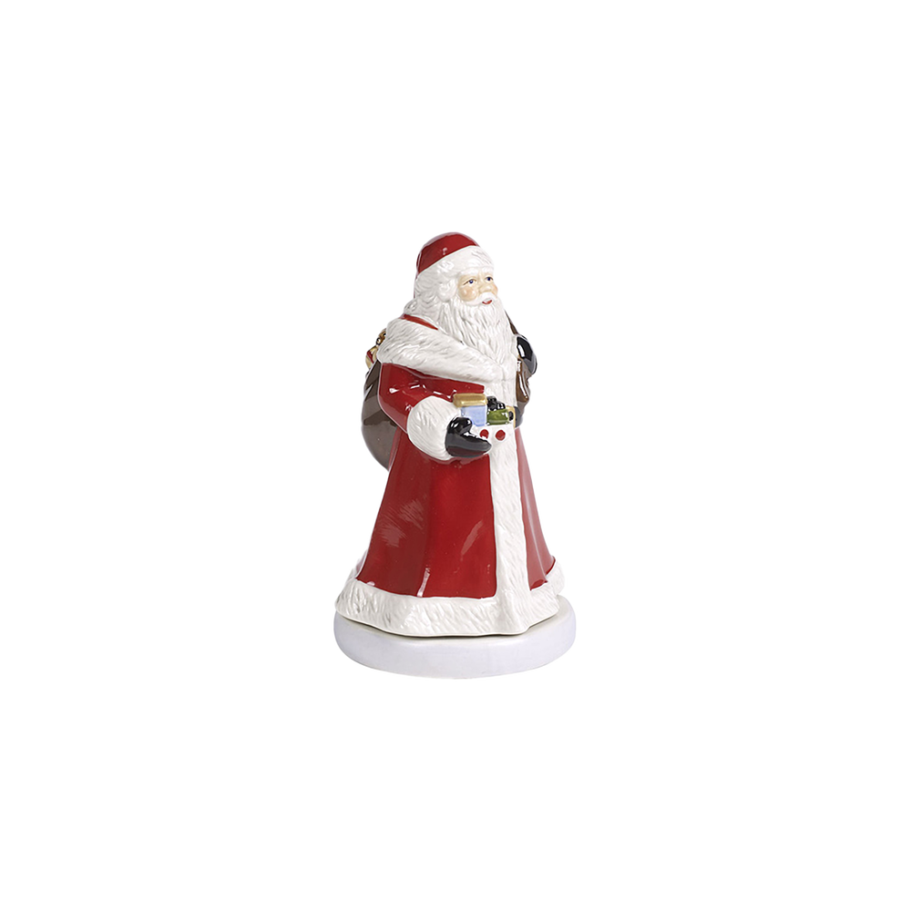 Nostalgic Melody Christmas music box - Red, 3.5'' x 3.4'' x 6''