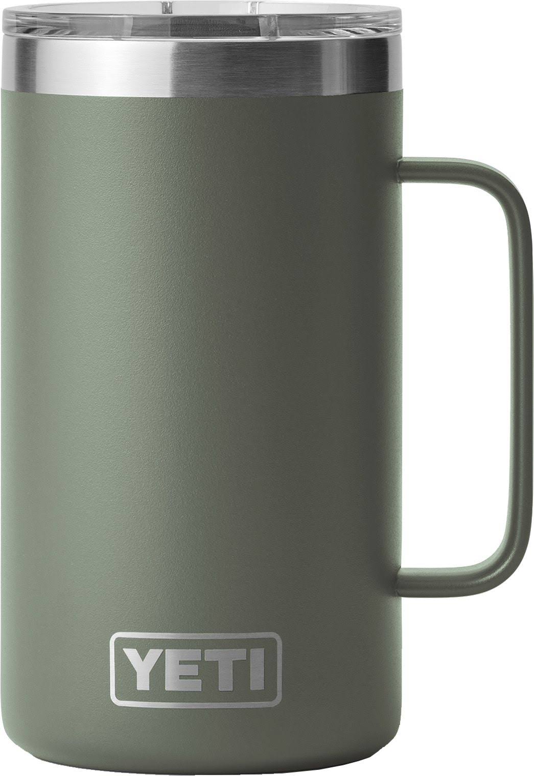 Yeti 24 oz. Rambler Mug with Magslider Lid, Camp Green