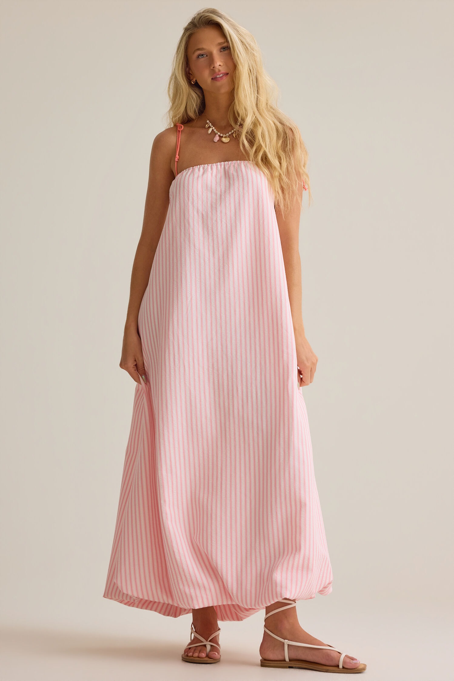 Lucy Striped Maxi Dress