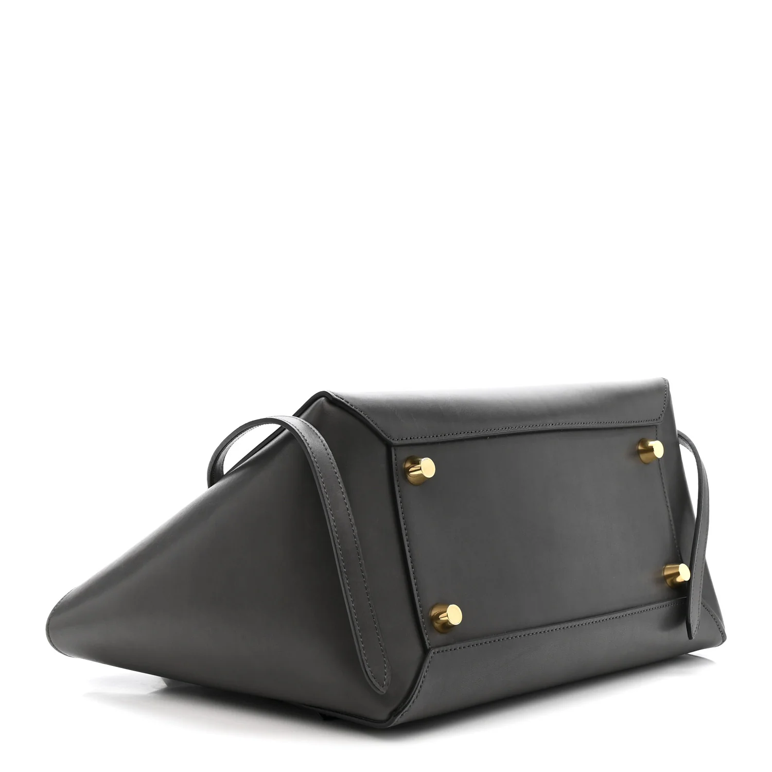 Smooth Calfskin Mini Belt Bag Grey