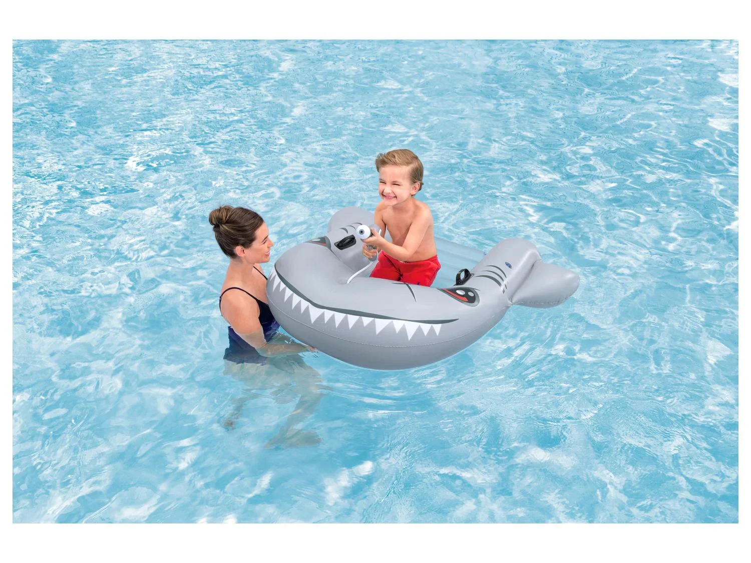 Bestway Planche de natation gonflable Sharkventure