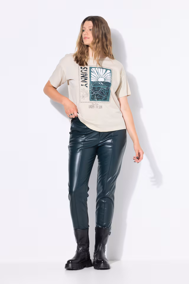 Faux Leather Pants