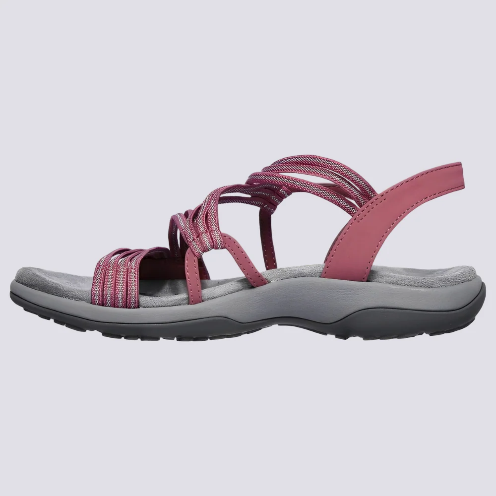 Abby - Sandales Femme - Pour Journées Décontractées à la Plage