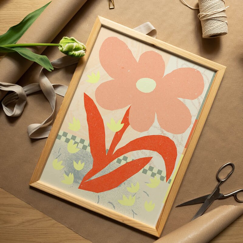 NKTN poster 30x40 cm flowers composition 1