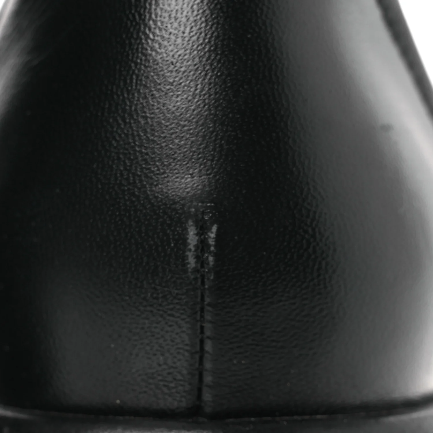 Lambskin Pearl Short Boots 38.5 Black