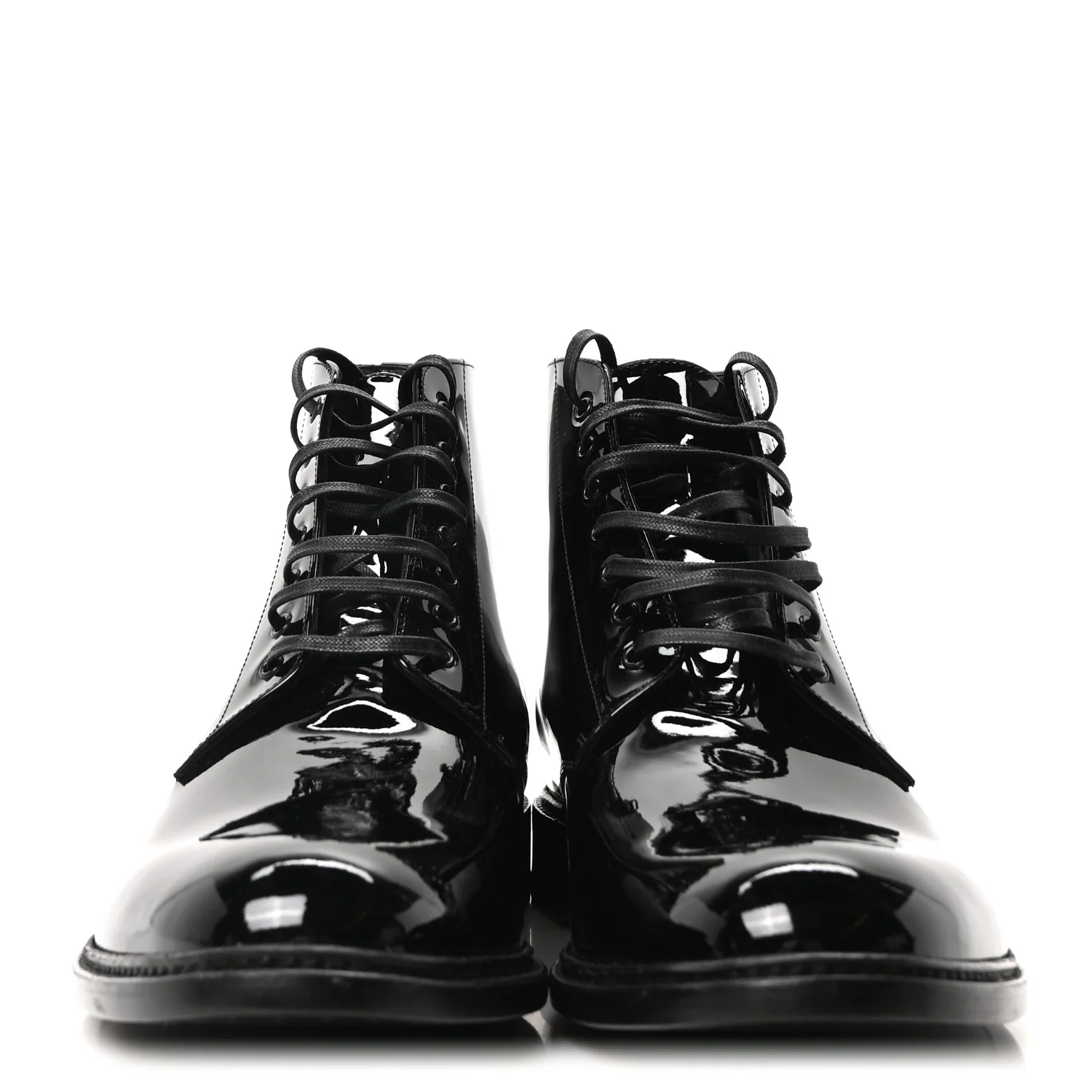 Vernice Grupy Mens Army 20 Lace Up Boots 45 Black