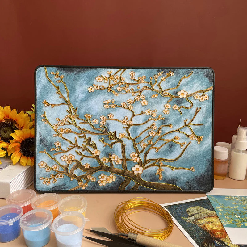 Van Gogh Beginner Cloisonné Enamel DIY Kit, with Tutorial& All Tools