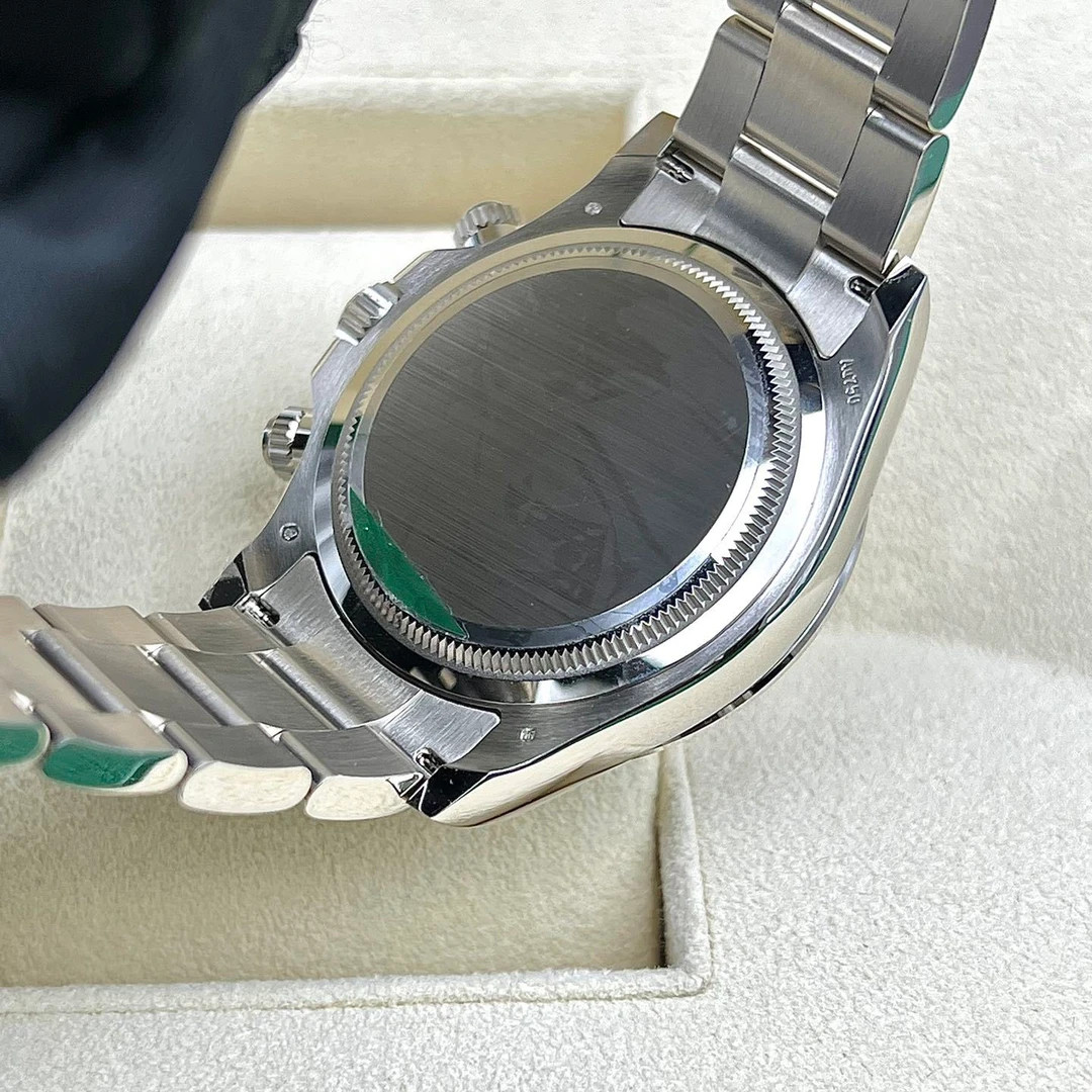 [Super Clone]ROLEX Daytona White Gold/Black/Oyster m126509-0001