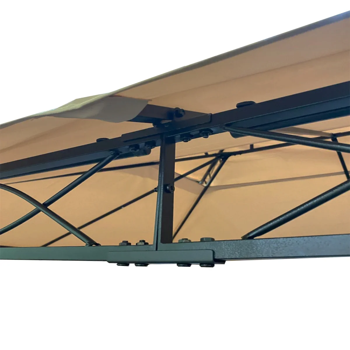 Garden Winds Replacement Canopy Top Cover Compatible with The FDW 10x13 Gazebo - Riplock 350 Beige