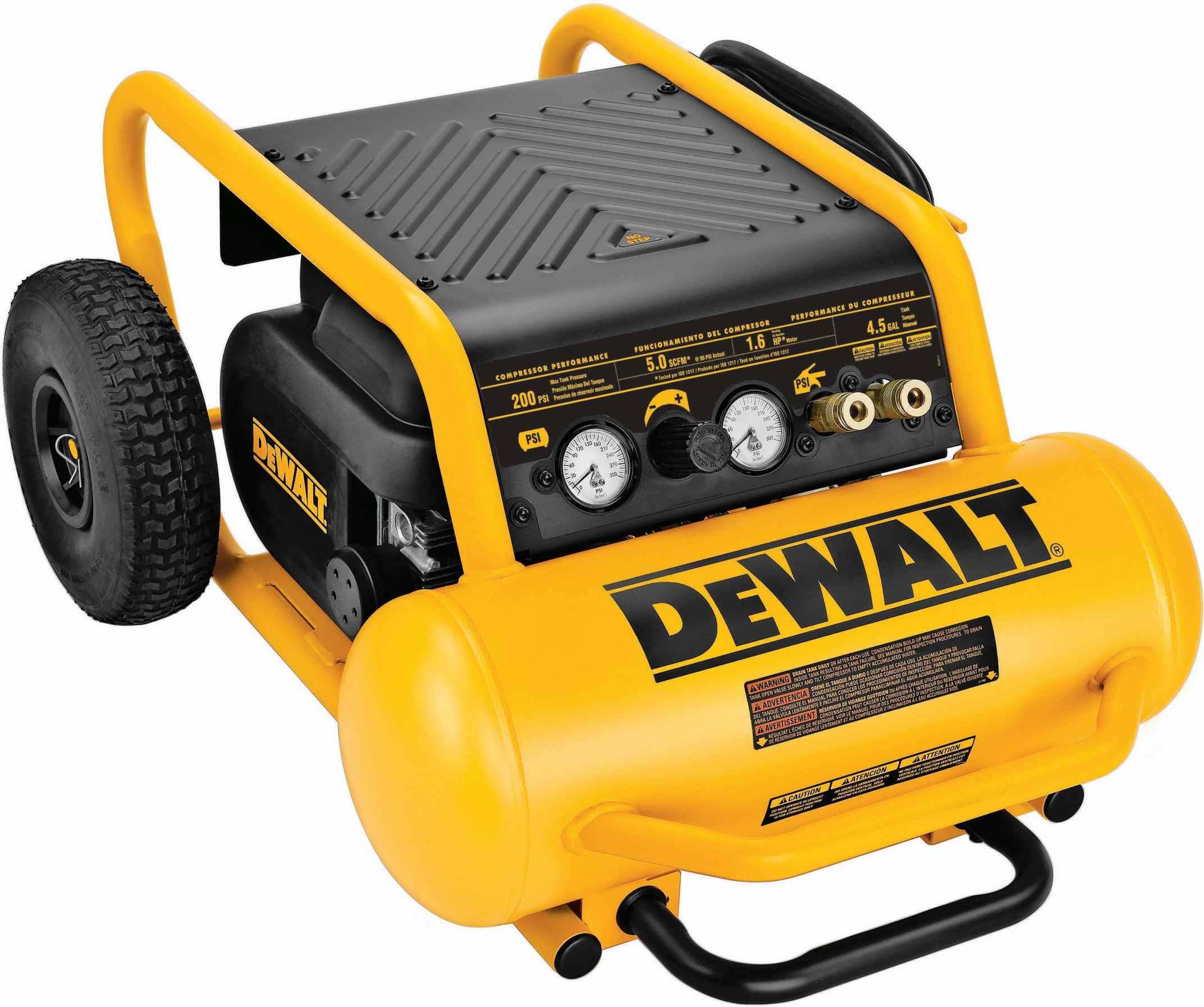 DeWalt D55146 4.5 gal. Air Compressor-Instock
