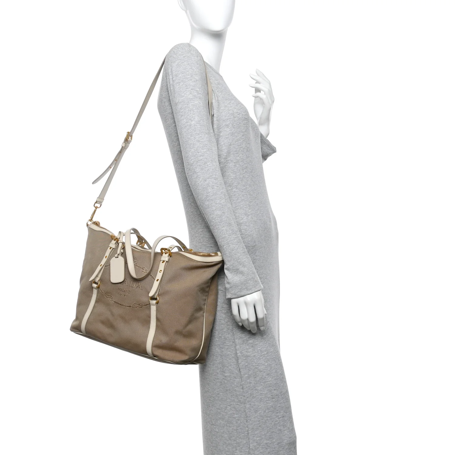 Jacquard Logo Tote Corda Talco