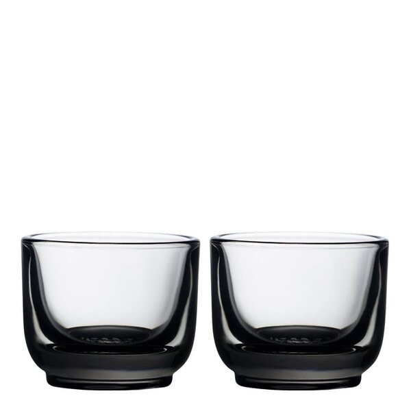 Pirch espresso glass 9 cl 2 stk Smoke