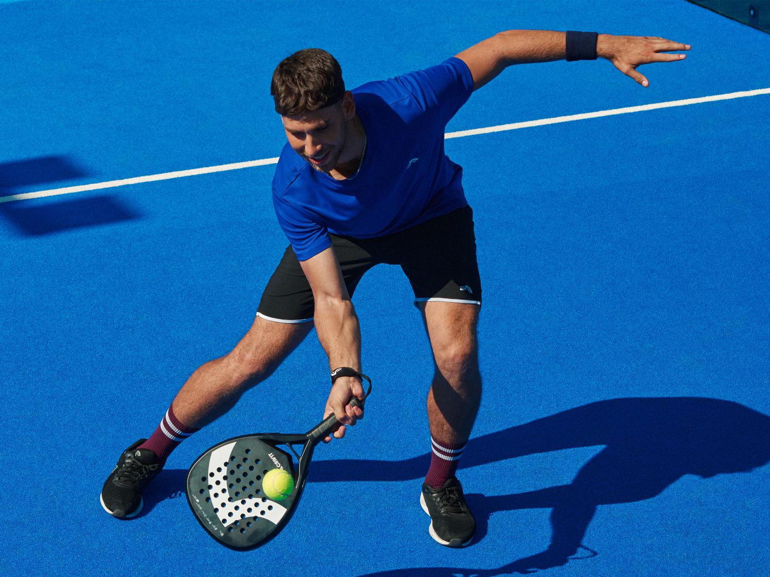 CRIVIT Raquette de padel en fibre de verre Comfort