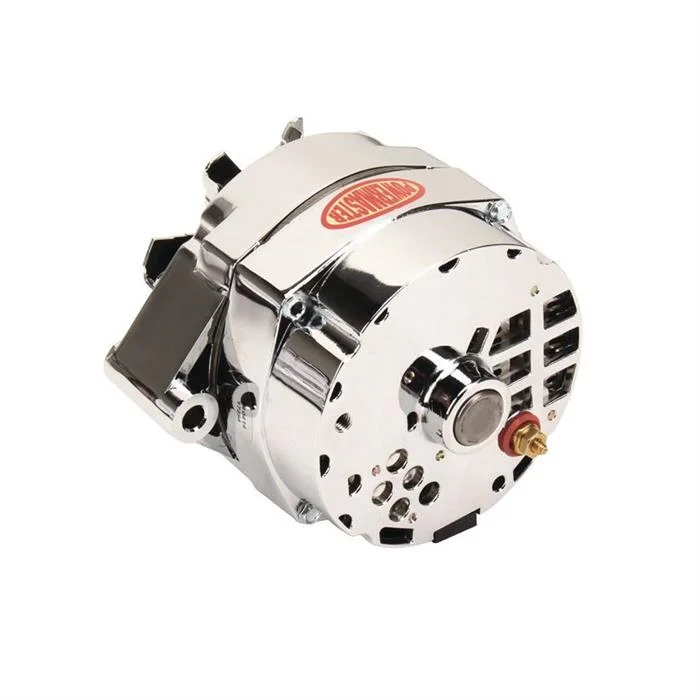 17294 Alternator 12si 100 Amp One Wire OE Look Chrome - Image 3
