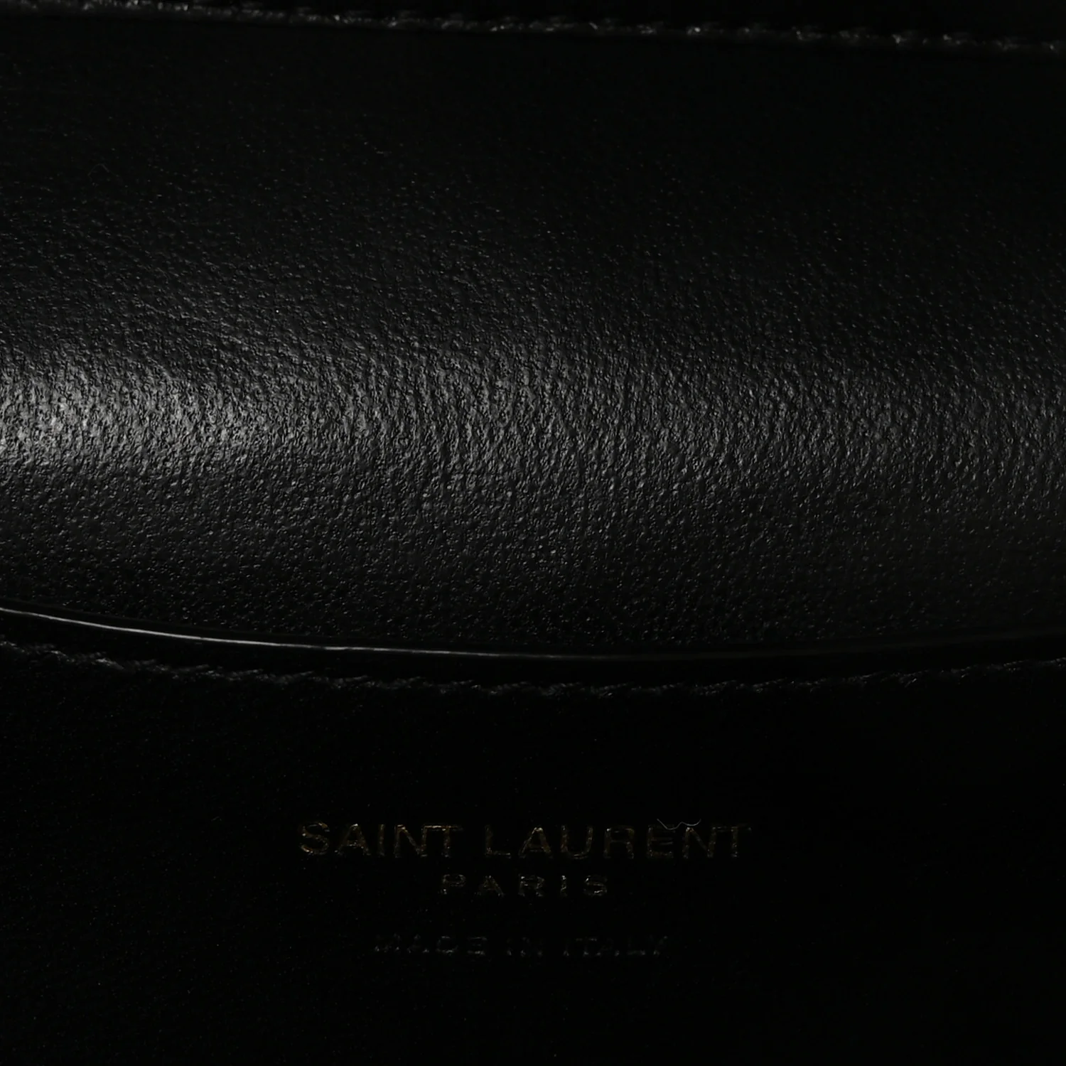 Lambskin Quilted Mini Gaby Vanity Case Black
