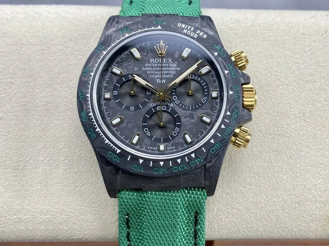 Rolex Daytona Cosmograph Diw Custom Version Noob Factory Fabric Strap