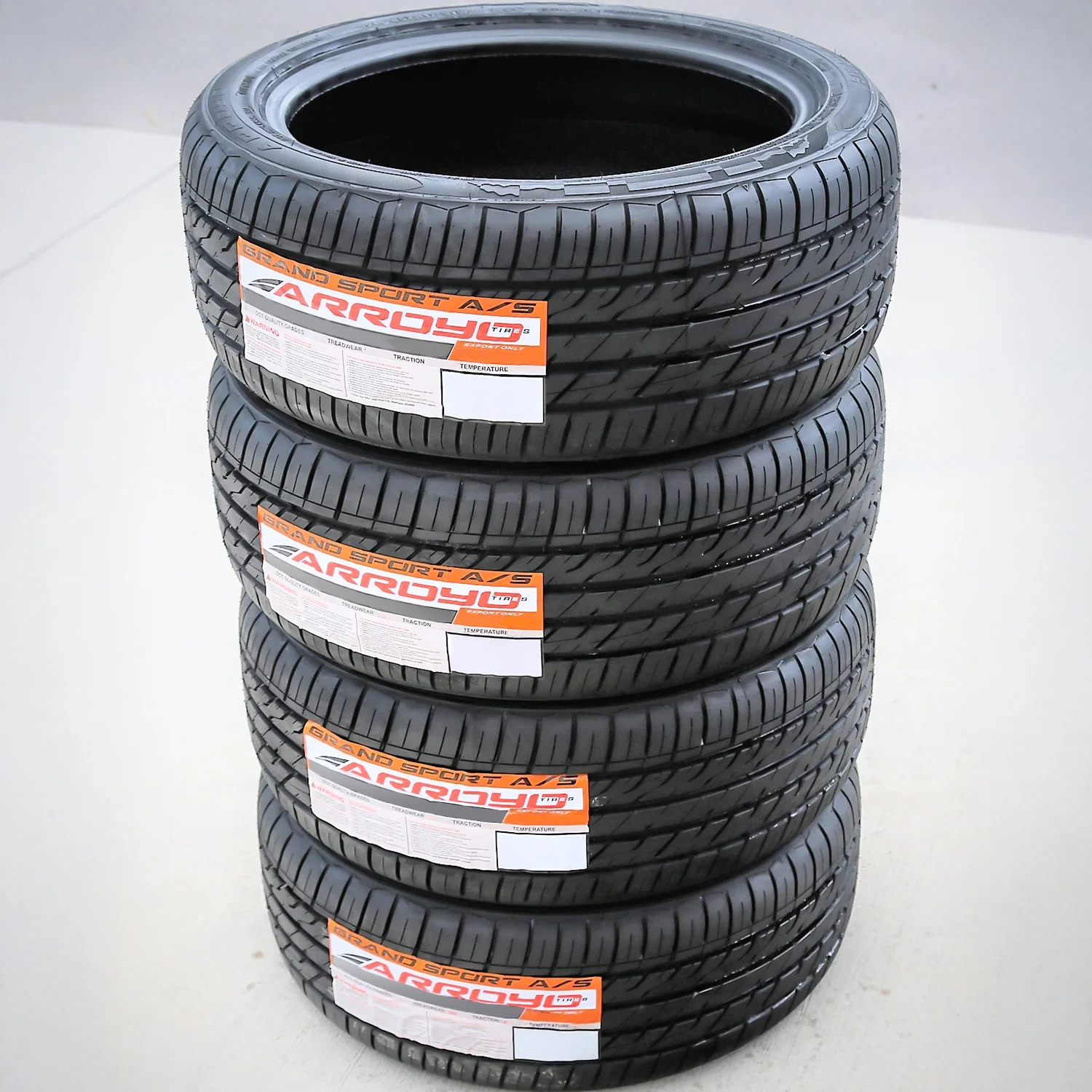 Set of 4 (FOUR) Grand Sport A/S 235/50R18 ZR 101W XL AS High Performance All Season Tires Fits: 2013-19 Ford Escape Titanium, 2010-13 Chevrolet Impala LTZ - Image 8