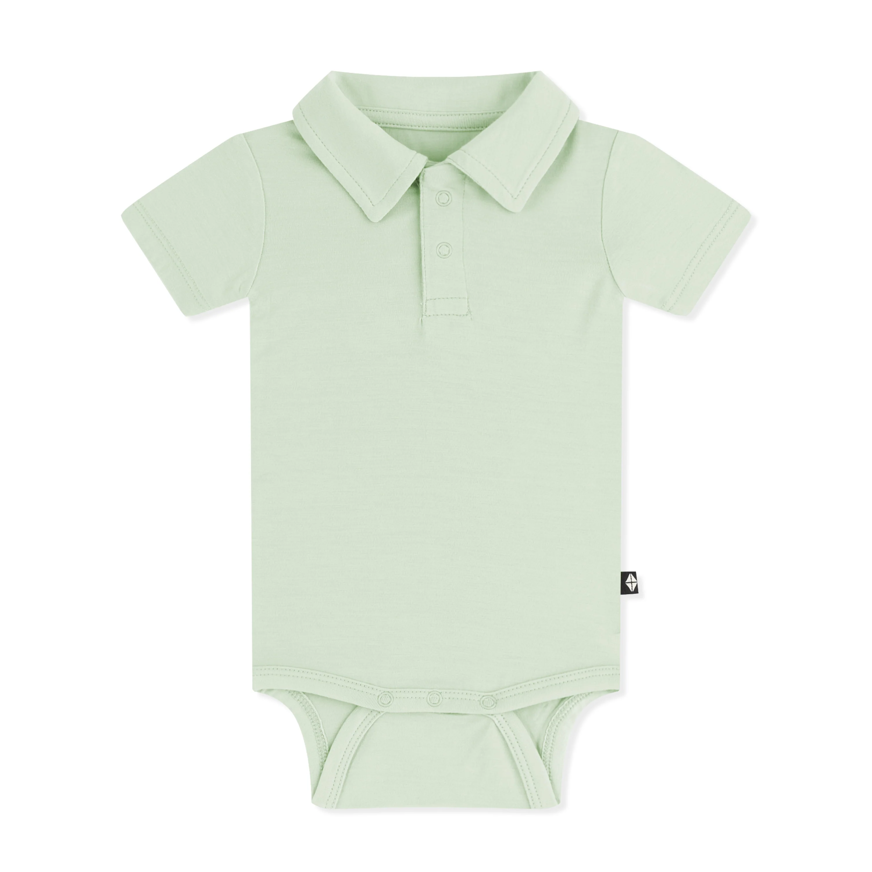 Polo Bodysuit in Basil