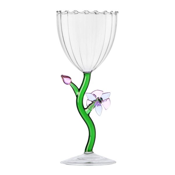 Botanica optisk vinglass 28 cl orkidé
