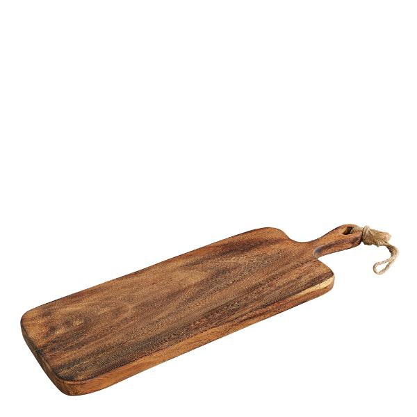 Skjærebrett med håndtak akasie 60 cm