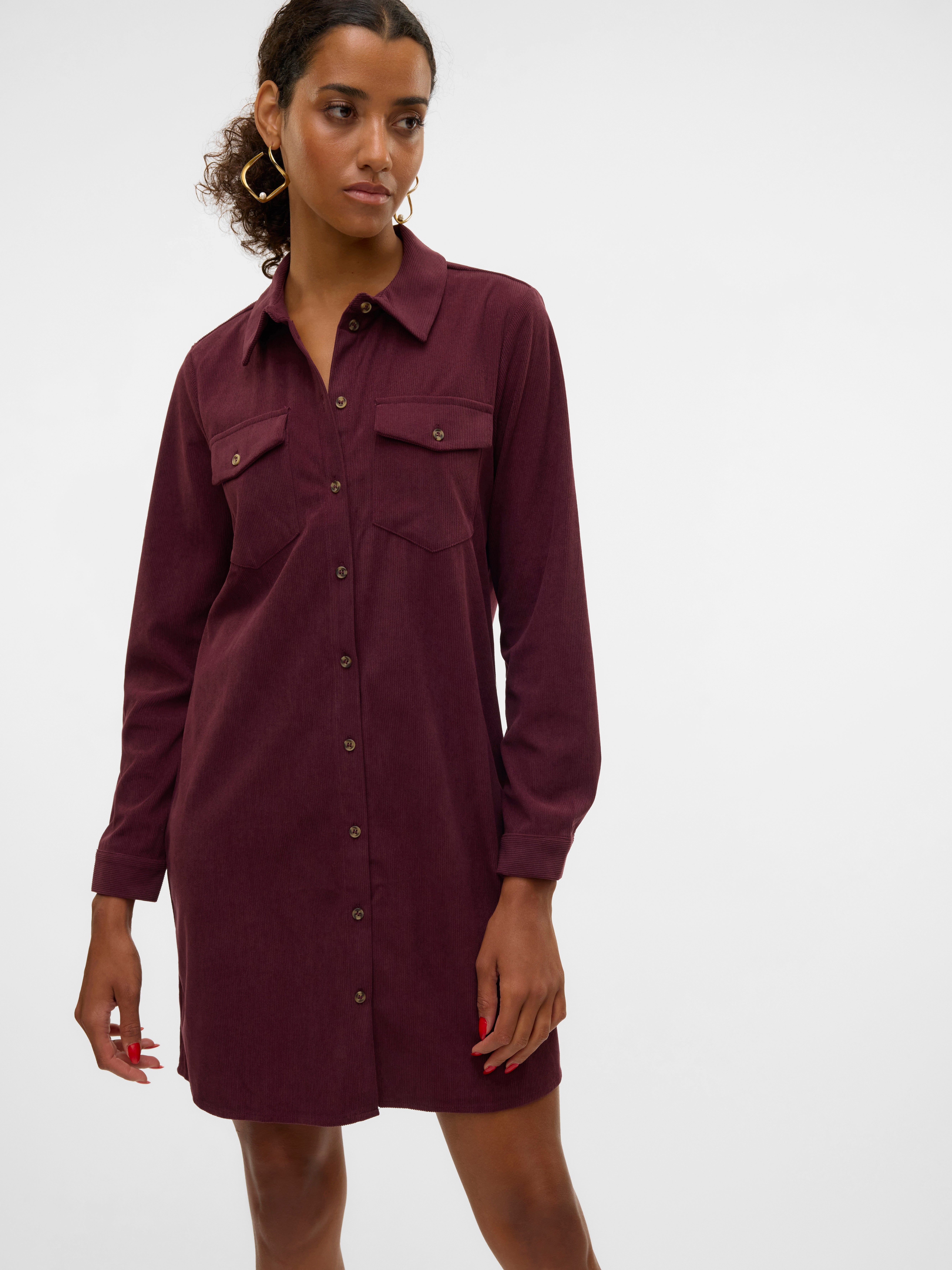 VERO MODA® VMVILJA Corduroy Short dress