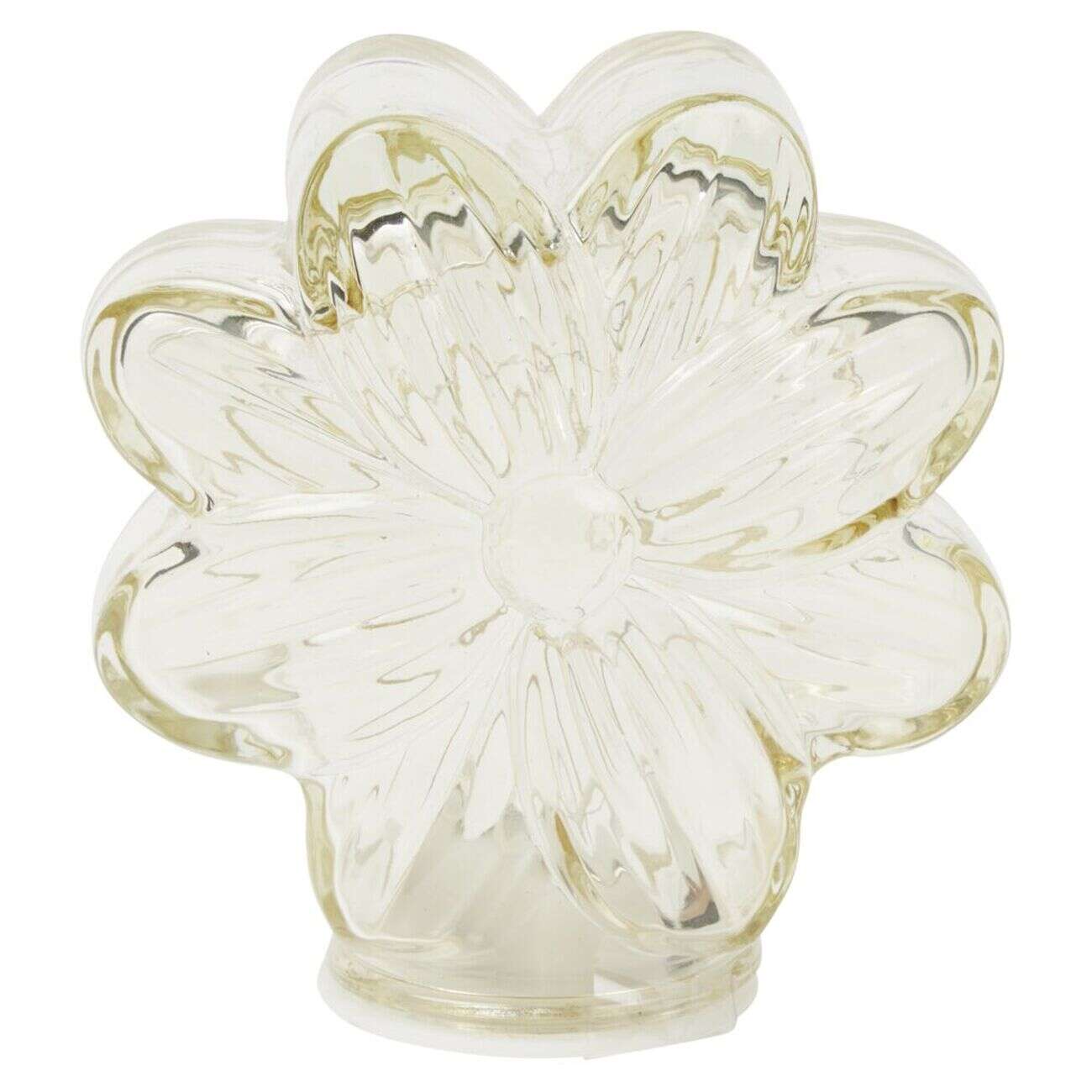 Décoration à poser lampe en verre coloré à LED H9cm (6 modèles)