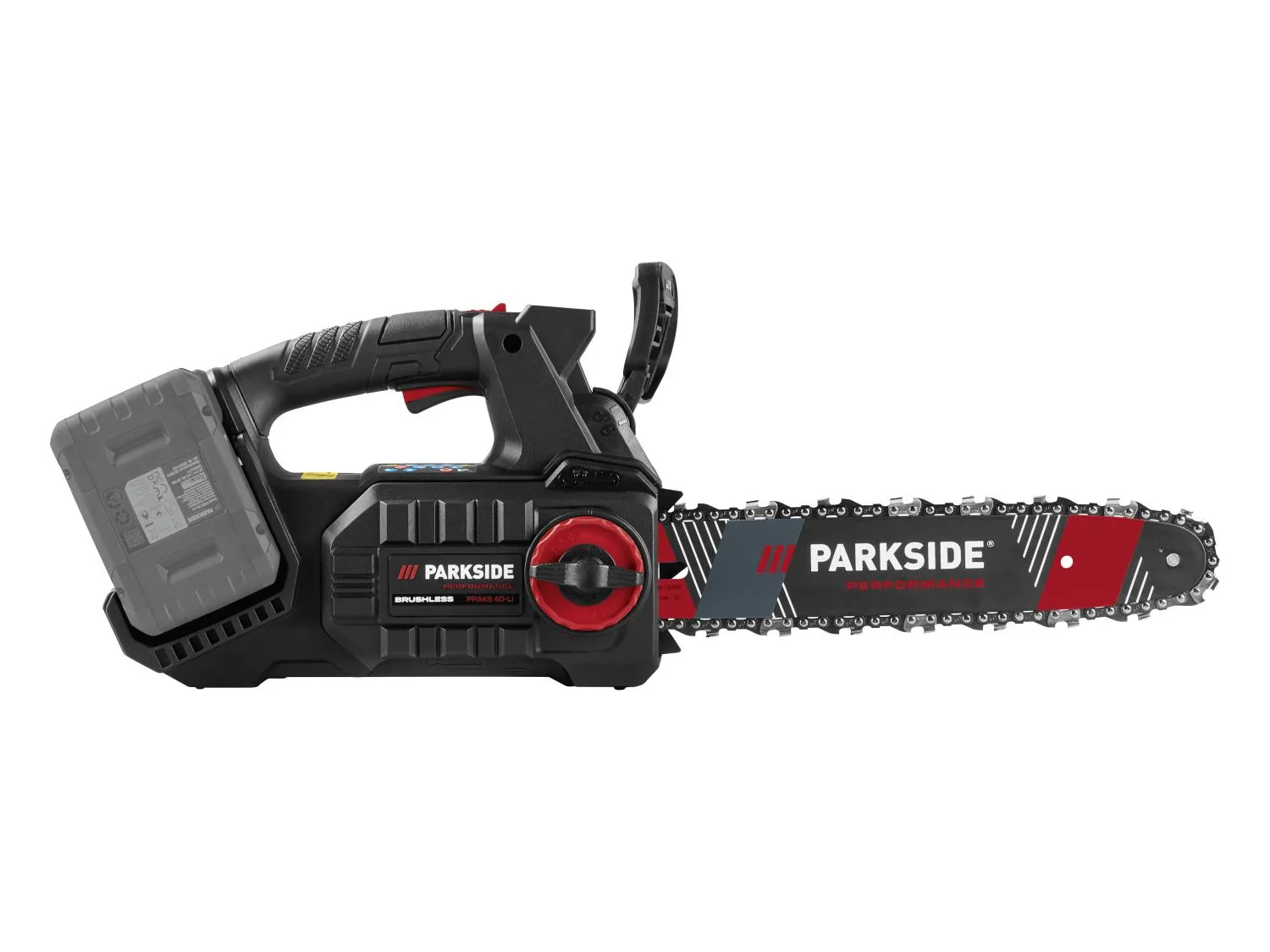 PARKSIDE Trononneuse d'lagage sans fil + chargeur + batterie, 20 V