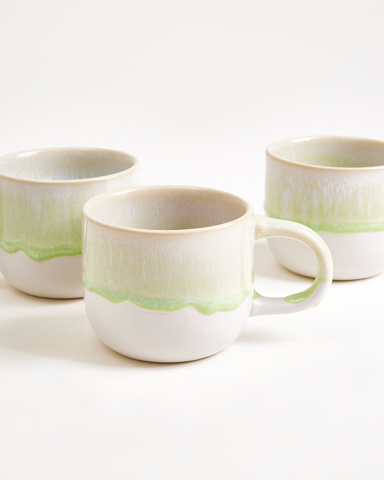 COIMBRA - SMALL MUG PASTEL GREEN SET OF 6