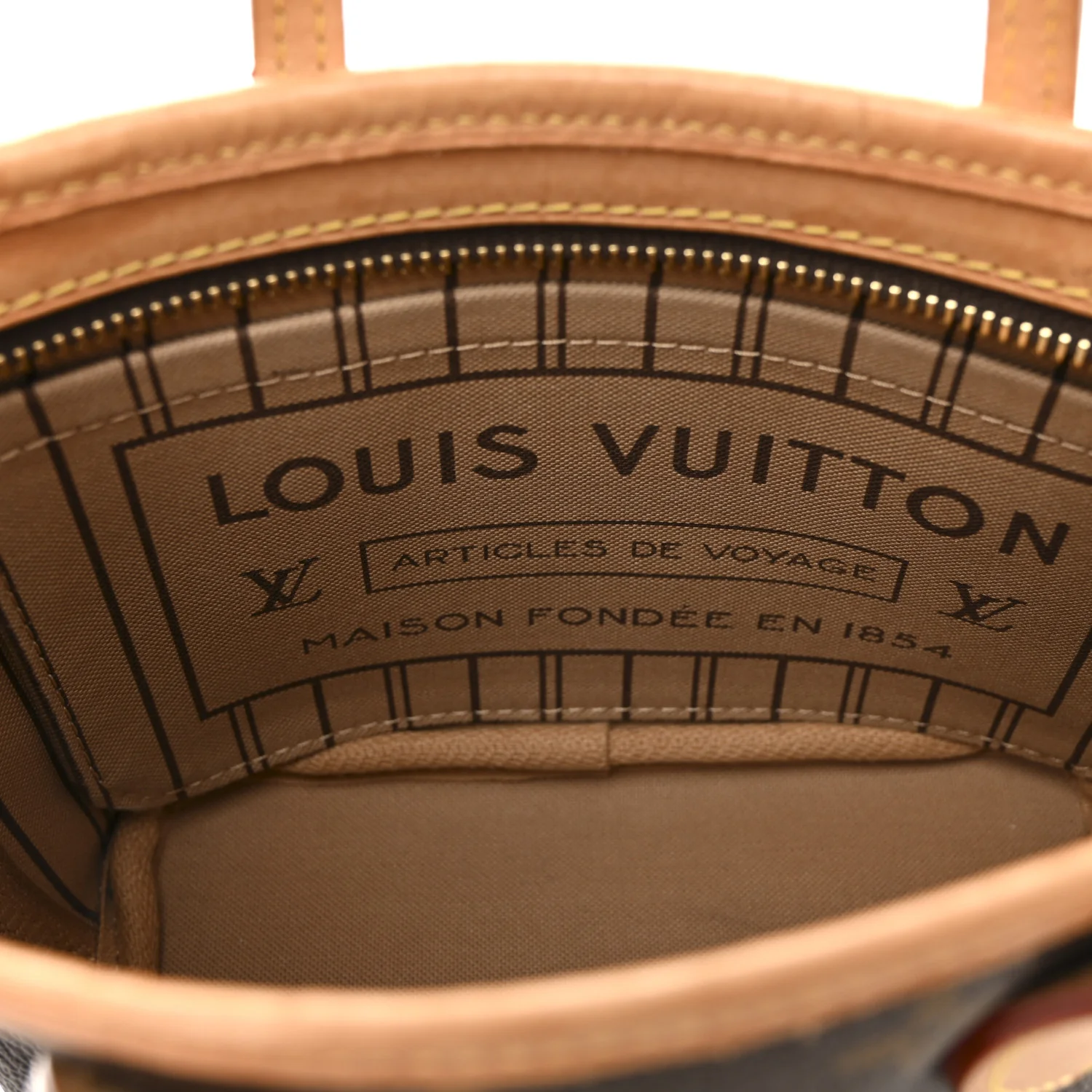 Monogram Neverfull BB Beige