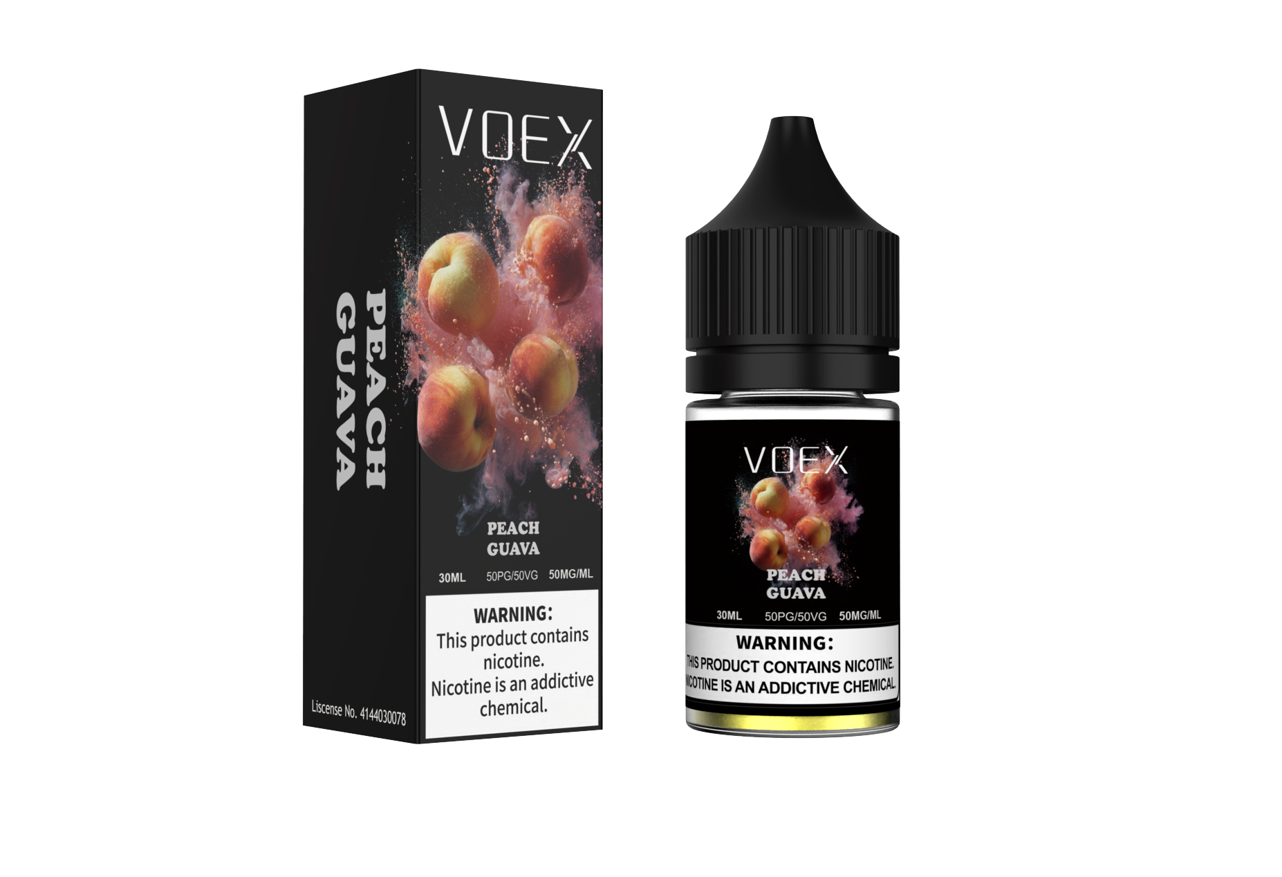 Voex Eliquid 30ml Nic Salt 50mg Vape Juice 10 pcs/box