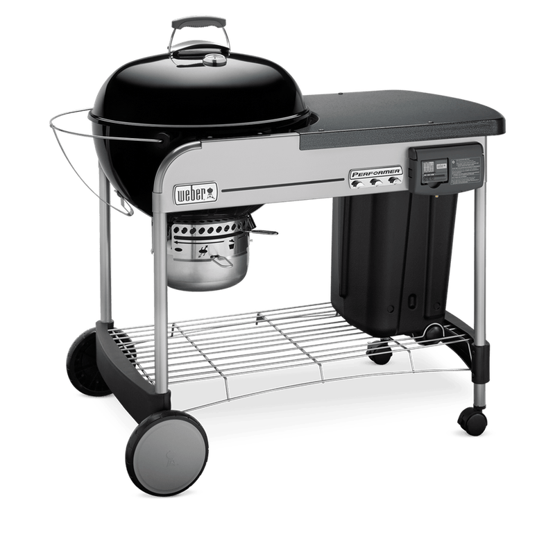 Barbecue au charbon de bois Weber Performer Deluxe 22′ noir