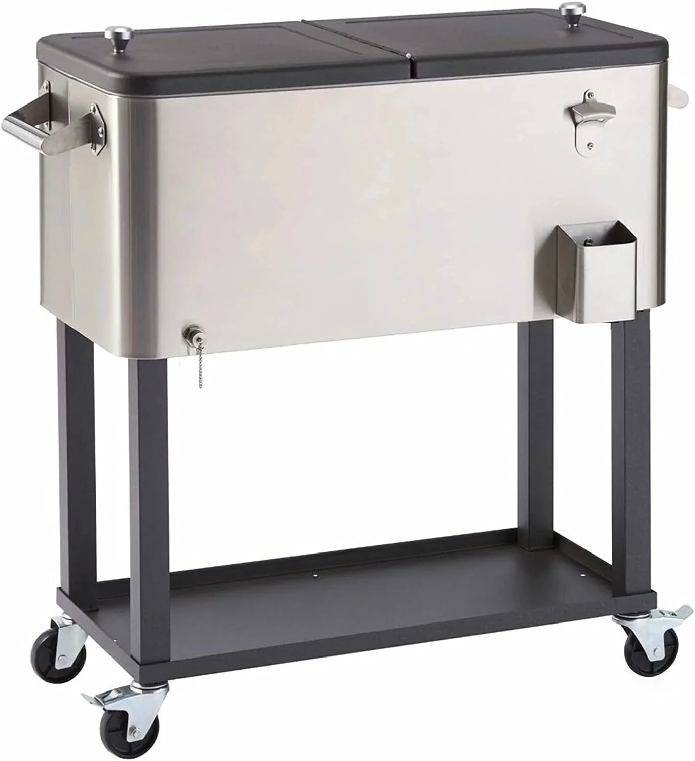 Stainless Steel Cooler with Cover (100 quart