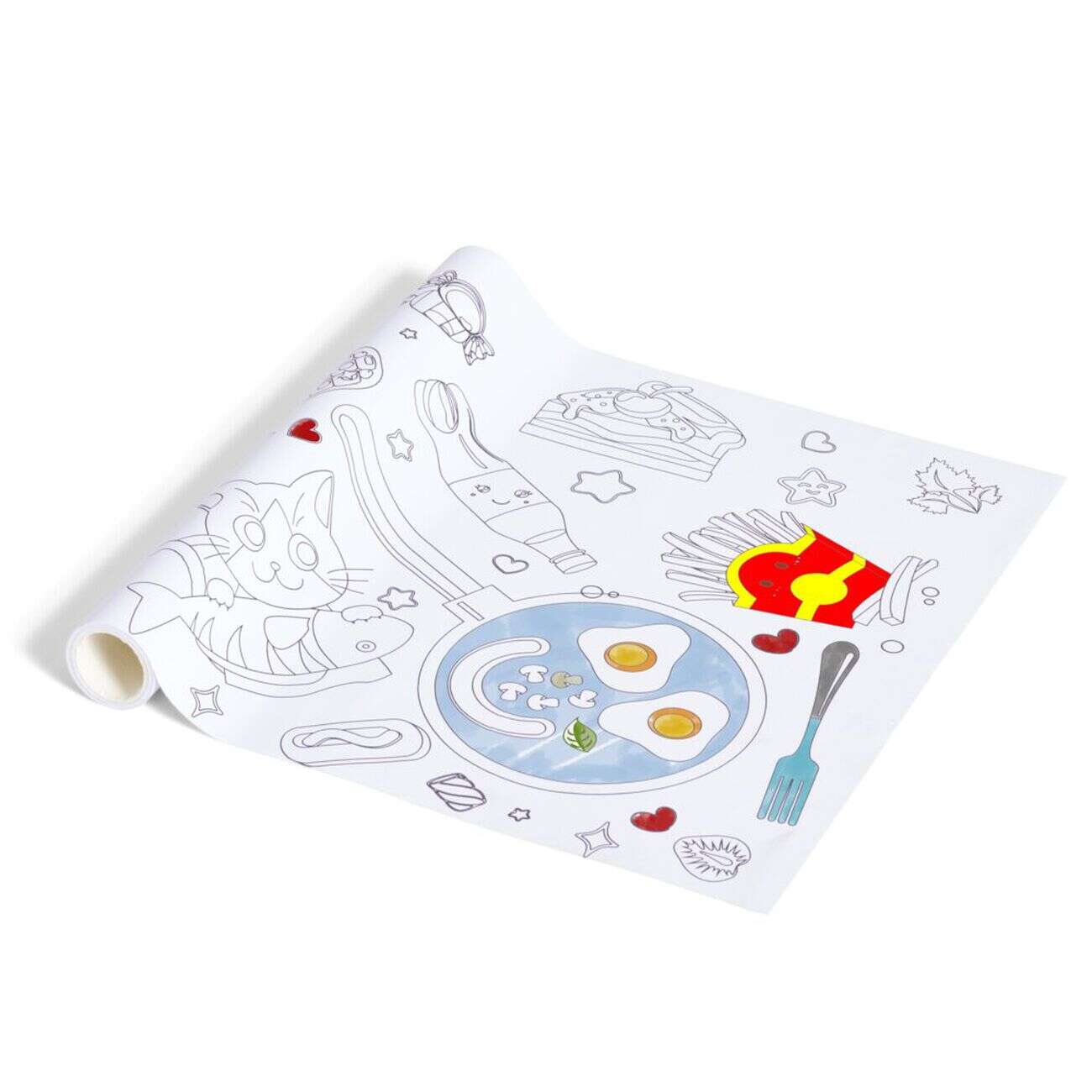 Coloriage en papier adhésif rouleau 2m