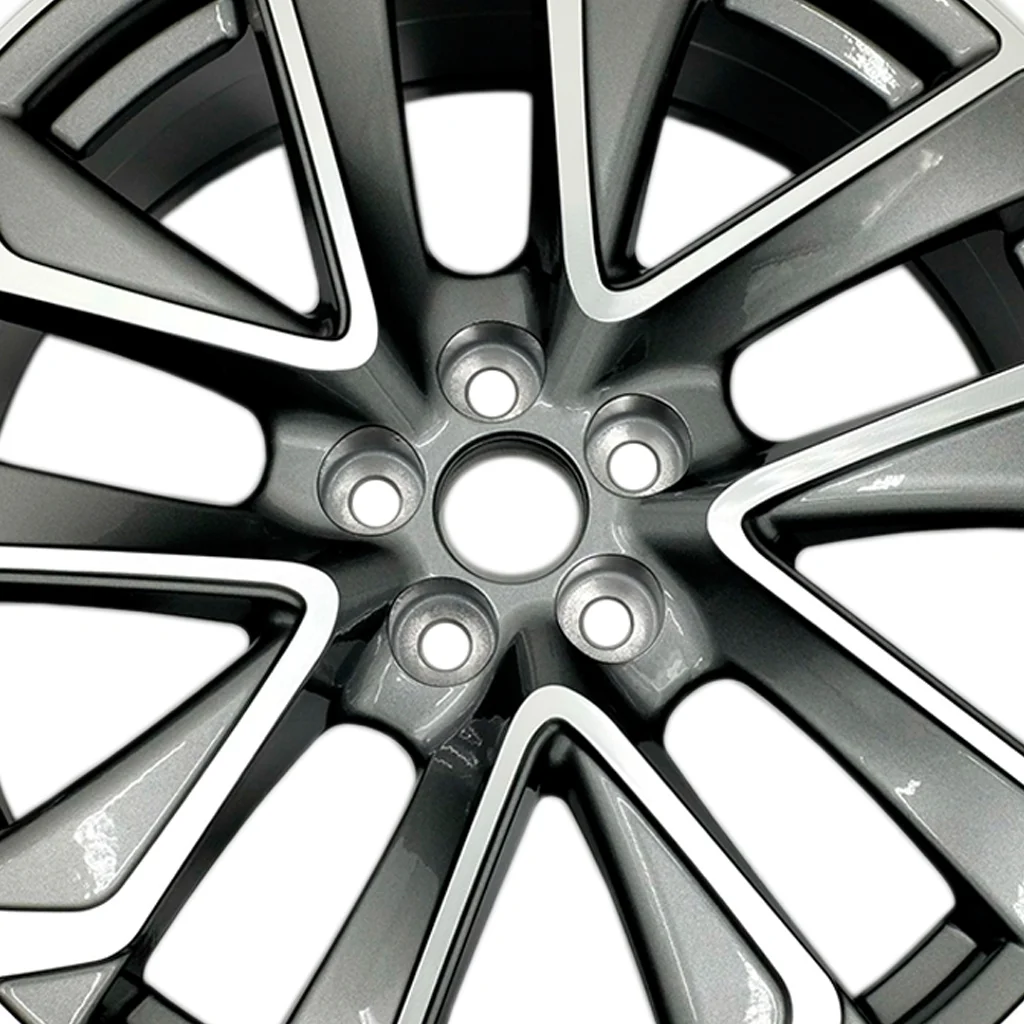 18" Single 18x8 Machined Grey Alloy Wheel For Toyota Corolla 2019 2022 OEM Quality Replacement Rim Image 3