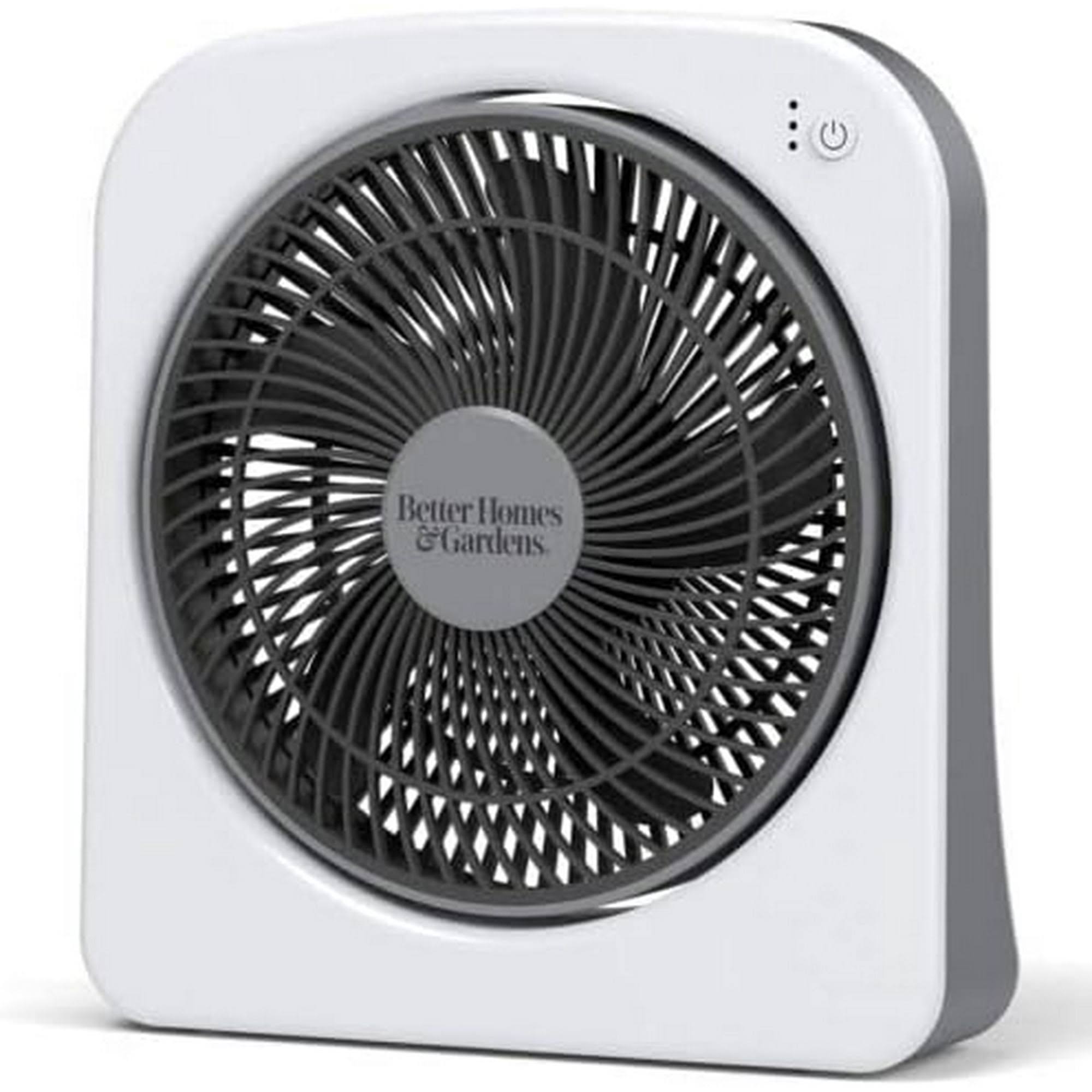 Better Homes & Gardens Ventilador Dual Power port��til Circulador, 3 velocidades BHS136111442001 (Reacondicionado)