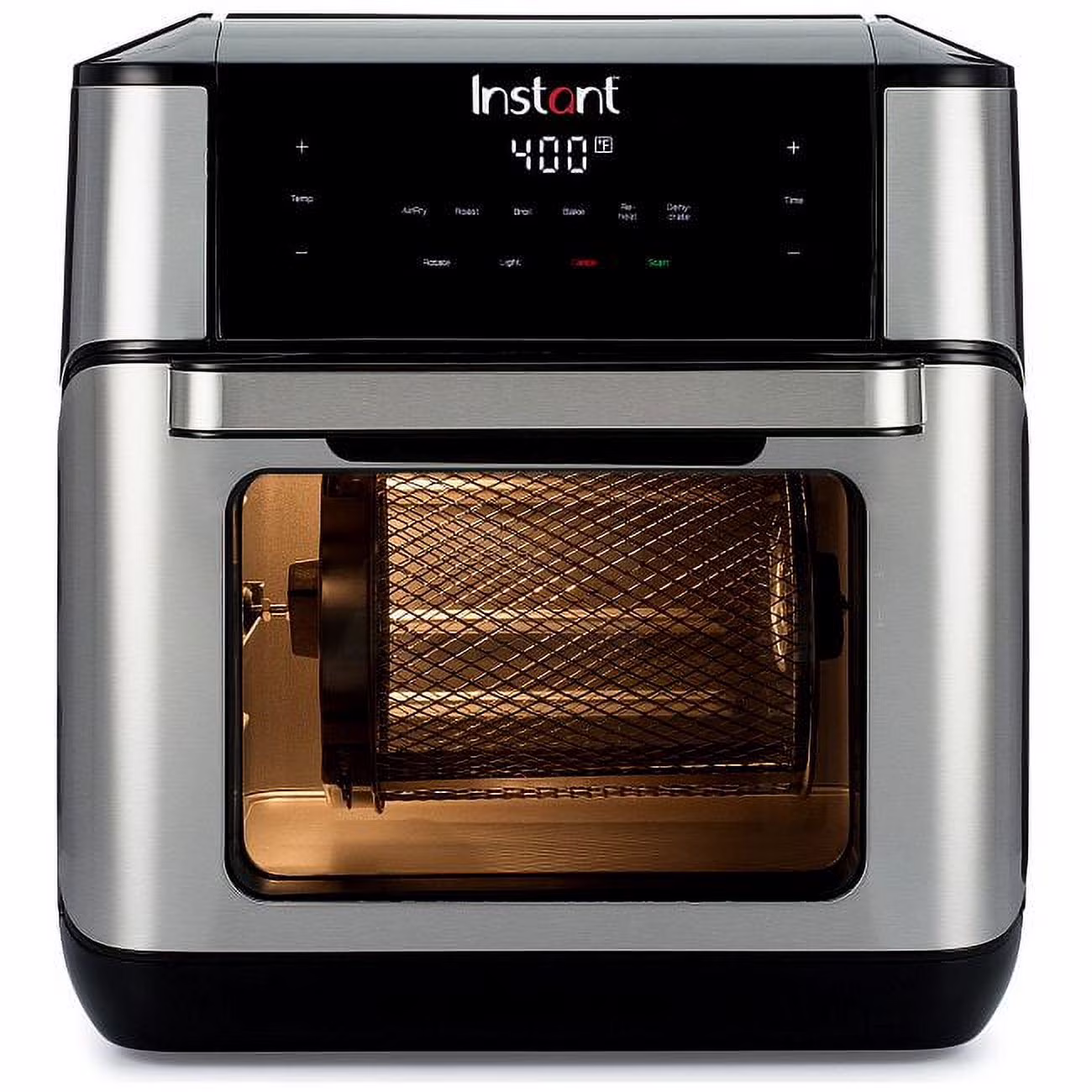 Vortex Plus 10-Quart Air Fryer Oven with 7-in-1 Cooking Functions and Accessories Included, Stainless Steel(7-in-1)