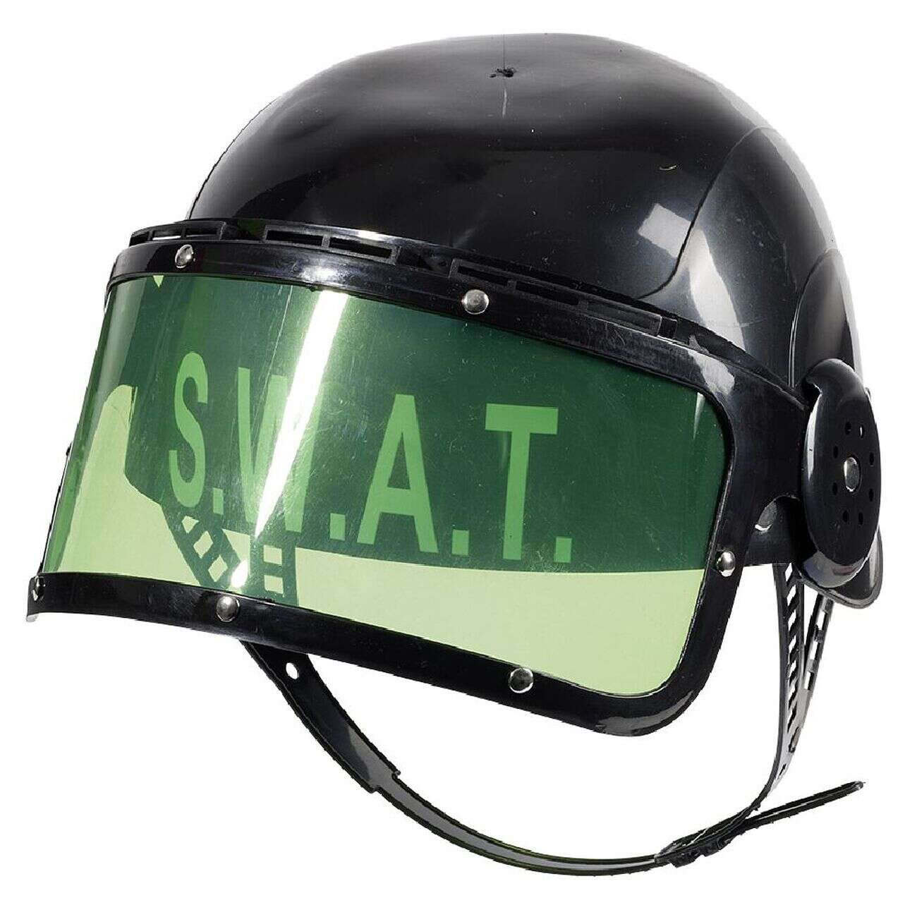 Casque enfant SWAT noir