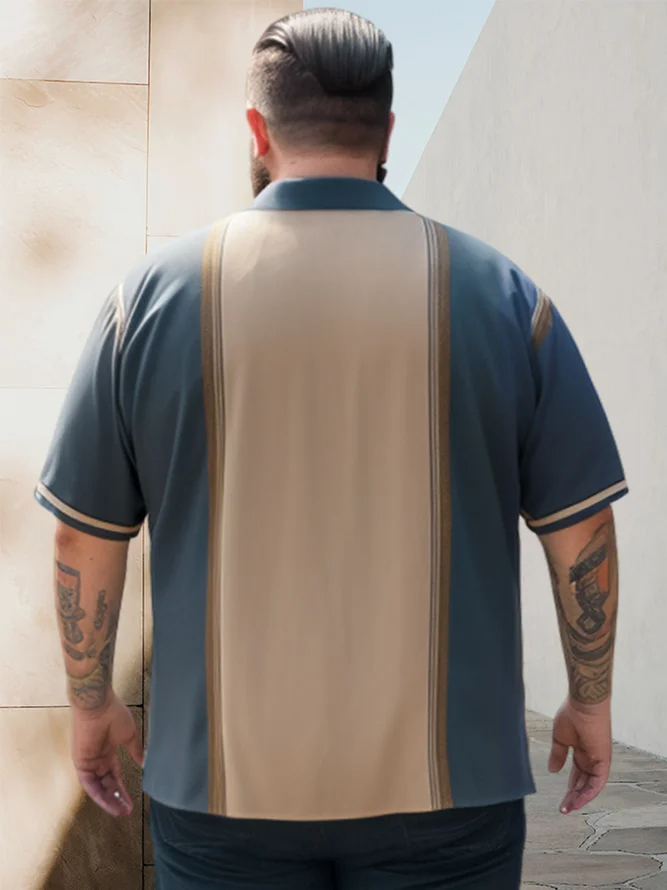 Chemise hawaïenne décontractée à manches courtes pour homme, grandes tailles, modèle 011