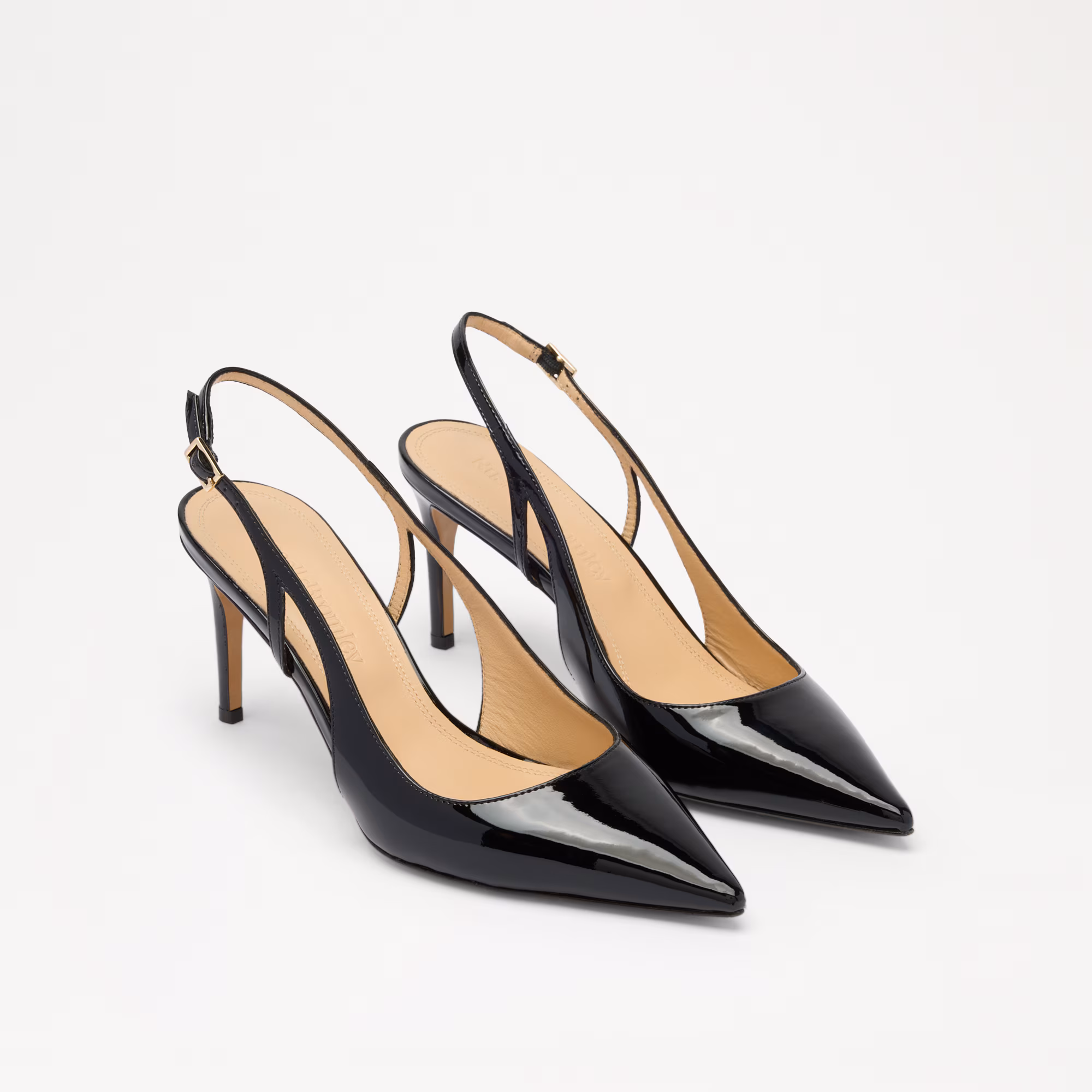 Liney<br>Cutout Slingback Heel